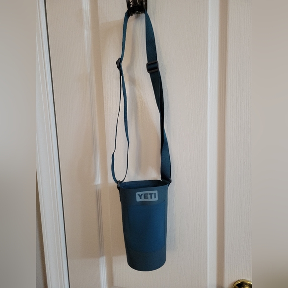 YETI Rambler Bottle Sling Large Discontinued Color Agave Blue - Picture 7 of 8